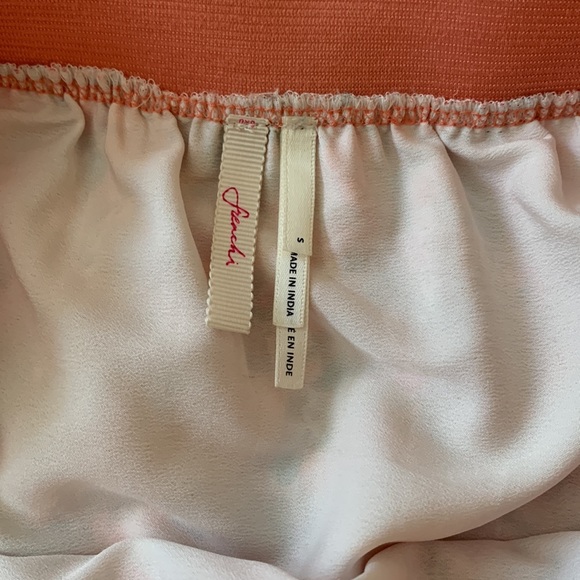 🌺 2 for $23 🌺 NWT-Feminine Floral Mini Skirt-Peach, Coral, Ivory, & Light Blue - Picture 7 of 9